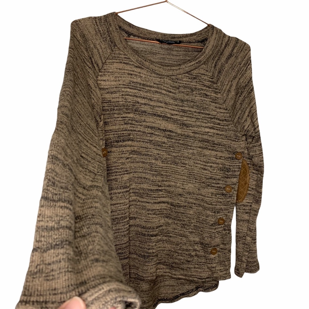 Sweet Wanderer Soft Knit Sweater w/ Side Buttons